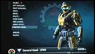 Halo: Reach - How to get blue flaming helmet and Bungie nameplate