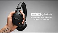 Marshall - Monitor Bluetooth Headphone - Full Overview