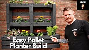 How To Turn Pallets Into Modern Garden Planters - This Costs Almost Nothing!