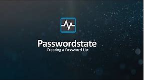 Creating a Password List #passwordstateshort