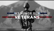 Today We Honor Our Veterans