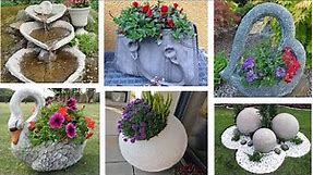 48 DIY Concrete Ideas for Garden | DIY Cement Projects