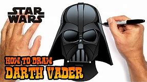 How to Draw Star Wars | Darth Vader