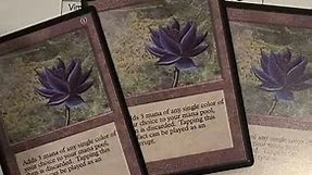 Magic The Gathering - Real Black Lotus Cards ?- The Most Expensive Mtg Card
