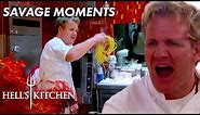 Gordon Ramsay Being Absolutely Savage | Hell's Kitchen | Part One