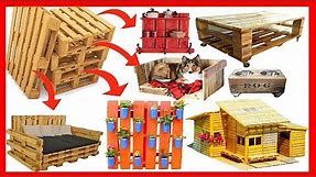200 DIY Ideas recycling reuse pallet recycled wooden pallet recycling furniture desk garden projects