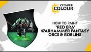 How to Paint: 'Red Era' Warhammer Fantasy Orcs & Goblins