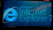How to Run Internet Explorer 7 in Windows 10