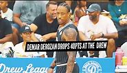 DeMar DeRozan Goes Off For 40Pts At First Drew League Game!