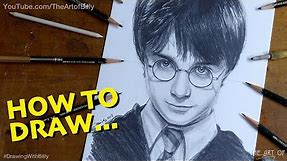 How to Draw Harry Potter in Year 1 at Hogwarts