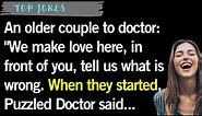 🤣 Best Joke Of The Day! - An older Couple Asks the Doctor, "Will you observe Us . ...| Daily Jokes😨