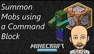 Summon Mobs using a Command Block - Minecraft Education Edition