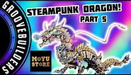 Steampunk Dragon! Part 5 - The body gets longer- 2030+ piece mega build!