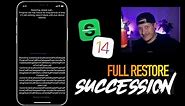 How To Fully Restore iPhone No Computer - Succession iOS 14