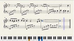 Final Fantasy VII OST : Tifa's Theme Piano Sheet