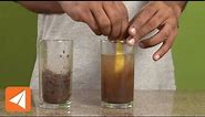 Sedimentation produces partially clear water | Solutions | Chemistry