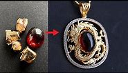 how to make a dragon pendant - handmade dragon pendant