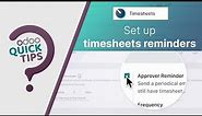 Odoo Quick Tips - Set up timesheets reminders [Timesheets]