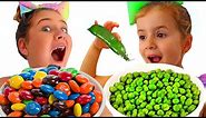 Ruby and Bonnie Learn to Eat Healthy Food - Funny Kids Video