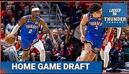 Drafting the OKC Thunder home schedule for the 2023 24 NBA season