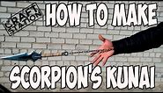 How to make scorpion's kunai from Mortal Kombat 2021