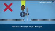 Lifting KnowHow – Uncoiling and cutting steel wire rope