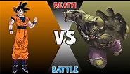 Goku vs. Zombie Hulk | Death Battle