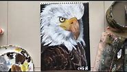 American Bald Eagle Painting Tutorial Using Acrylics