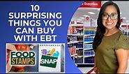 10 SURPRISING THINGS YOU DIDN'T KNOW YOU CAN BUY WITH YOUR EBT CARD IN 2023!!! (Snap - Food Stamps)