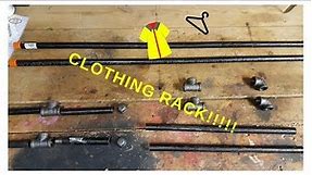 Metal Pipe Clothing Rack