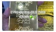Icrown - Real gold iPhone 12 pro max With sertificate...