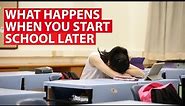 What Happens When You Start School Later: Tackling Sleep Deprivation