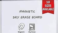 VIZ-PRO Magnetic Dry Erase Board, 72 X 40 Inches, Silver Aluminium Frame
