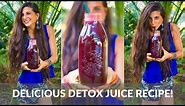 Delicious Detox Juice to Cleanse the Kidneys & Liver!