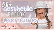 50+ Aesthetic Roblox Username Ideas + Tips ~ 2020 || * Untaken On Roblox * || iiiCamxla