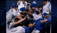 92 WS, GM 6, TOR@ATL: Blue Jays win the World Series