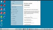 How to Check and Manage updates in Windows 10