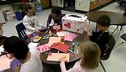 Valentine's Day Cards for Senior Citizens at Union Mill ES