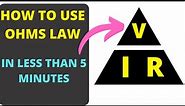 What Is OHM'S Law ? [Explained in Under 5 Minutes]