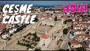 The magnificent CESME Castle IZMIR - Drone [4K]