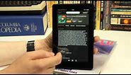 Amazon Kindle Fire video review