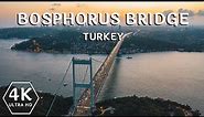 Istanbul Bosphorus Bridge, Turkey | Istanbul Bosphorus Bridge Aerial Drone | Drone view