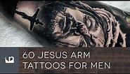 60 Jesus Arm Tattoos For Men