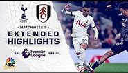 Tottenham Hotspur v. Fulham | PREMIER LEAGUE HIGHLIGHTS | 10/23/2023 | NBC Sports