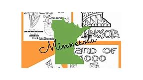 Free Minnesota Coloring Pages — Stevie Doodles