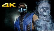 Mortal Kombat 11 - Sub-Zero All Skins, Intros & Victory Poses (4K 60FPS)