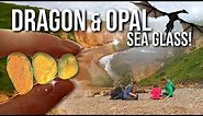 Found! Super Rare DRAGON EGGS & Opal Glass! (Beachcombing in North East England)