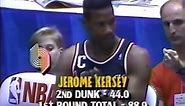 Jerome Kersey - 1989 NBA Slam Dunk Contest (Final Appearance)