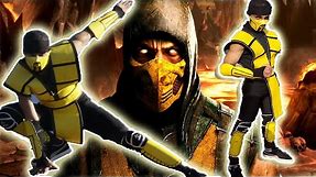 How to make a MK Scorpion Mortal Kombat Costume in 1 Day
