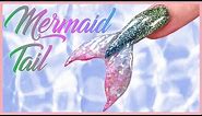 Mermaid Nail Design | Acrylic Nail Art